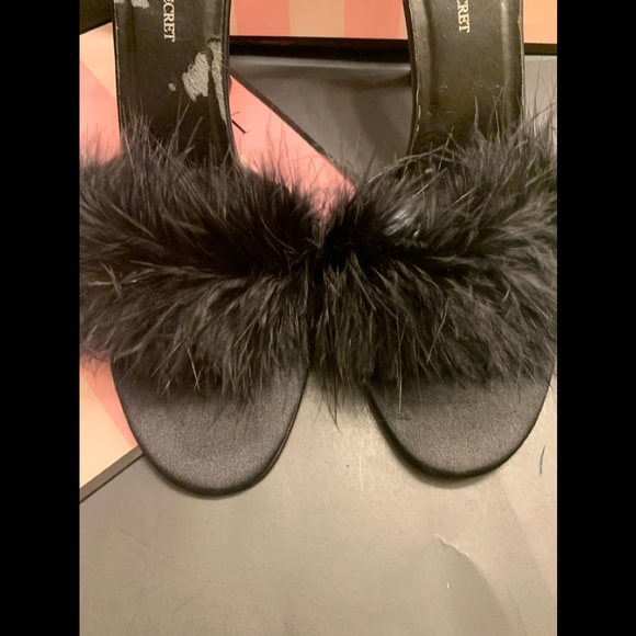 Victoria’s Secret Boudoir Bed Slippers Heels SZ 10 - Picture 4 of 11